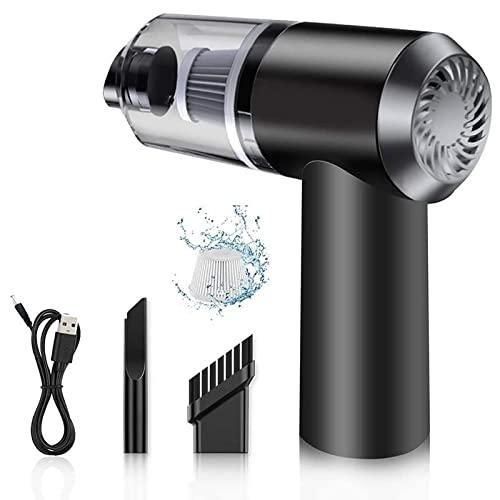 2-in-1 Wireless Handheld Vacuum Cleaner & Air Duster – Portable Rechargeable Car & Home Cleaning Device